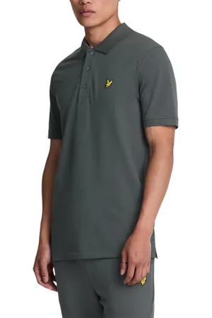 Lyle & Scott Mens Polo Shirt Short Sleeve Summer Golf Tee Cotton Jersey Sports - - Size Medium
