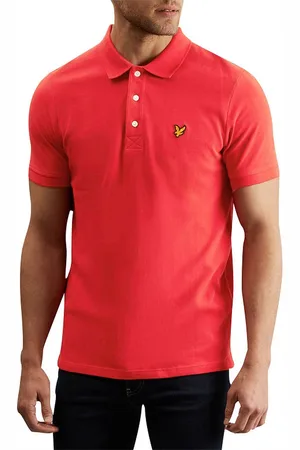Lyle & Scott Mens Polo Shirt Short Sleeve Summer Golf Tee Cotton Jersey Sports - - Size X-Large