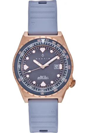 Nautis Mens Baltic Strap Watch w/Date - Stainless Steel - One Size