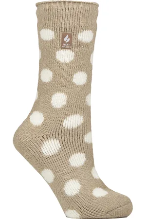 Heat Holders Womens Ladies Jacquard Thermal Socks for Winter - - Size UK 4-8