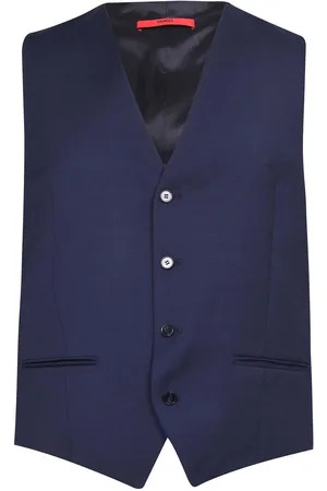 HUGO BOSS Mens Vin182 Waistcoat - - Size 36 Regular