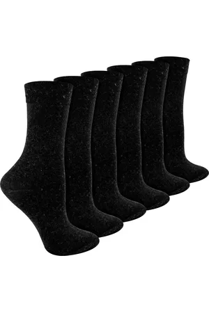 Sock Snob Womens Ladies 6 Pack Bamboo & Merino Wool Blend Socks - - Size UK 4-8