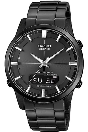 Casio Radio Controlled Mens Watch LCW-M170DB-1AER Stainless Steel (archived) - One Size