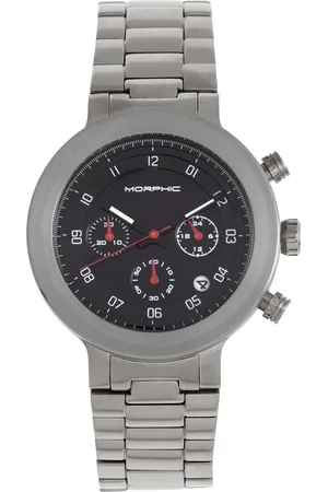 Morphic Mens M78 Series Chronograph Bracelet Watch - Stainless Steel - One Size