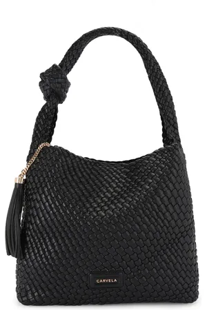 Carvela Womens Verona Weave Shoulder Bag - - One Size