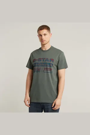 G-Star Mens G-Star RAW Gradient Originals T-Shirt - Cotton - Size Medium
