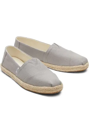 TOMS Alpargata Rope 100% Cotton WoMens Drizzle Espadrilles - Size UK 7