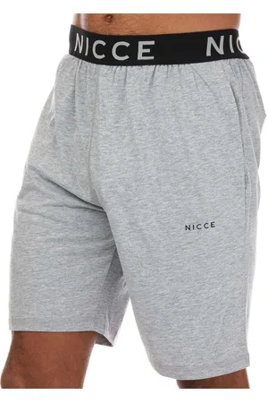 Nicce London Mens Sofa Shorts in Marl Cotton - Size X-Small