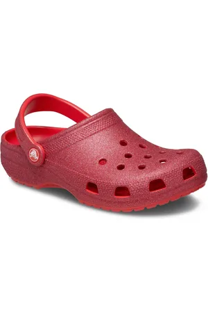 Crocs Unisex Classic Glitter Clog - - Size UK 3