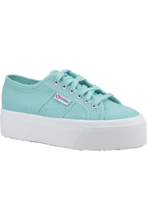 Superga 2790 Linea Up And Down 100% Cotton WoMens Water Trainers - Size UK 7.5