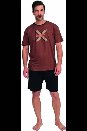 Munich MU9 Mens Short Sleeve Pajamas - - Size Medium