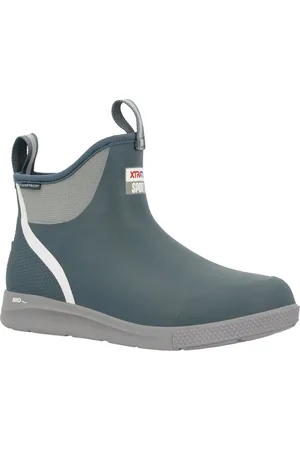 Xtratuf Unisex Ankle Deck Sport Synthetic Stormy Wellington Boots