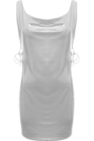 Fashionkilla WoMens Halterneck Glitter Dress - - Size 14 UK