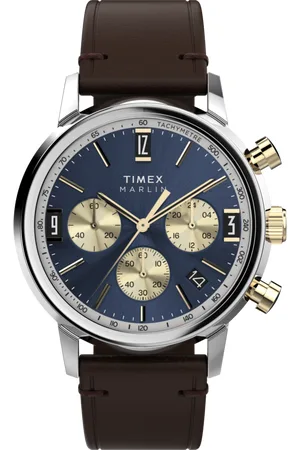 Timex Marlin Mens Watch TW2W60400 Leather (archived) - One Size