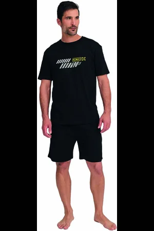 Munich MU8 Mens Short Sleeve Pajamas - - Size Large