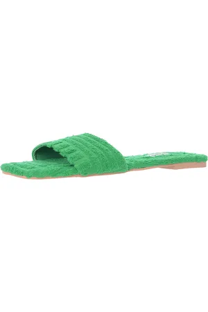 Simmi London London WoMens Towelling Flat Sandal - Size UK 3