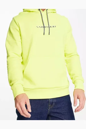 Calvin Klein Mens Print Hoodie In - Size X-Small