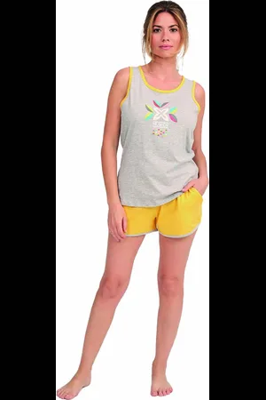 Munich MUFH0300 WoMens Sleeveless Pyjamas - - Size Small