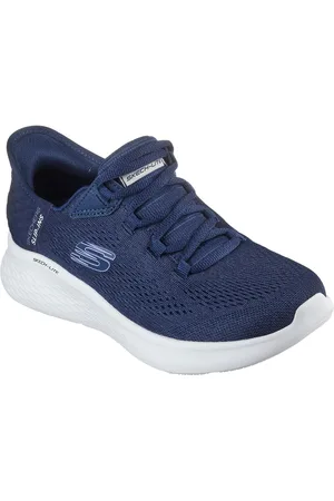 Skechers Skech-Lite Pro Natural Textile WoMens /Multi Trainers - Size UK 5