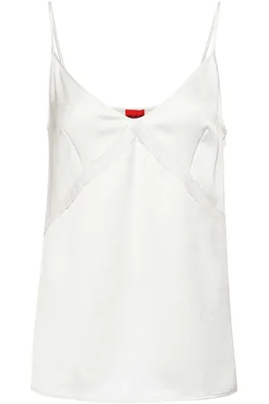 HUGO BOSS Womens Cermila-1 Top in - Size 4 UK