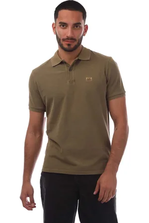 C.P. Company Mens Stretch Pique Regular Fit Polo Shirt in Cotton - Size Small