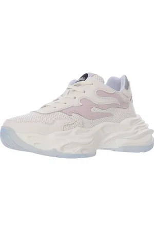 Buffalo Womens and Lilac Eyza P Chunky Flame Trainers - Size UK 6