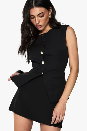 Boohoo Womens Tailored Mini Skirt - - Size 12 UK