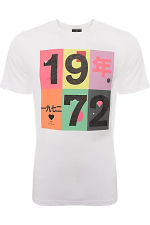 Paul Smith Mens Ss Reg T-Shirt 1972 in - Size Medium