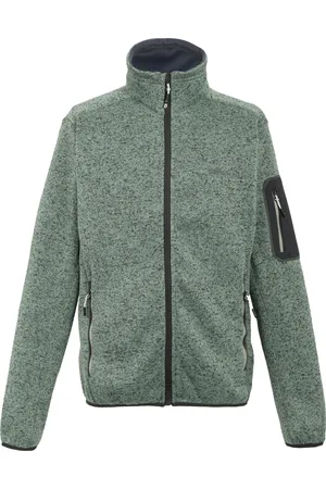 Regatta Mens Newhill Marl Full Zip Fleece Jacket (Glacier) - - Size Large