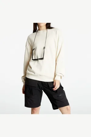 Reebok Womens Sweatshirt In Off - Size Large