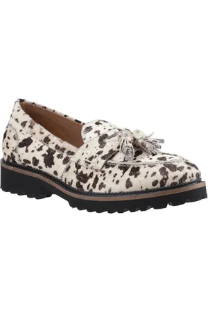Hush Puppies Ginny Suede WoMens Animal Loafers - - Size UK 3