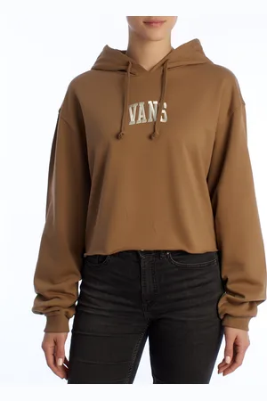 Vans Womens Cropped Varsity Relaxed Fit Hoodie VN000A82DZ9 - - Size X-Small