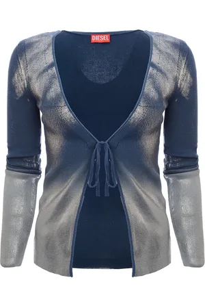 Diesel Womens Isolde Knitted Top in Multi - Size Medium