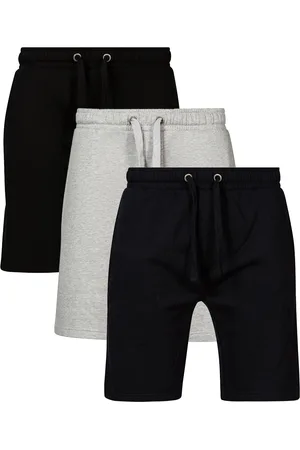 French Connection Mens 3 Pack Cotton Jersey Shorts - - Size Large