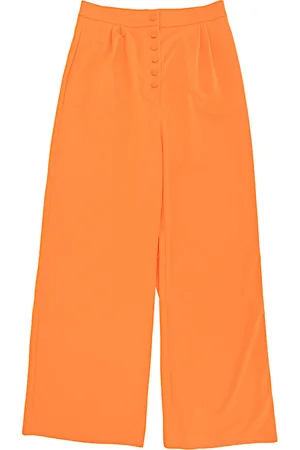 Extro & Vert Womens Button-Up Super Wide Leg Trousers in - Size 10 UK