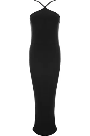 Public Desire WoMens Double Layer Slinky Halterneck Maxi Dress - Size 6 UK