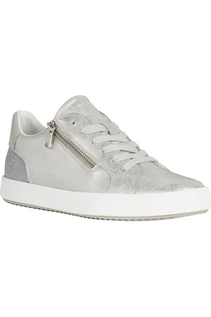 Geox D Blomiee A Synthetic Polyurethane WoMens Trainers - Size UK 7