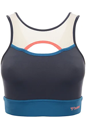 Hummel Womens Sharni Sports Bra in Navy in - Size X-Small