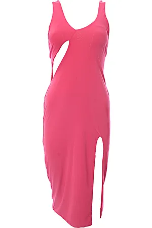 Missyempire X Emily Faye Miller WoMens Slinky Midi Dress - Size 10 UK
