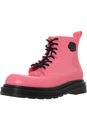 Viktor & Rolf Womens Patent Lace-Up Boots - Size UK 7