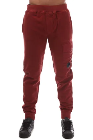 C.P. Company Mens Reverse Brushed & Emerized Fleece Sweatpants in Cotton - Size X-Small
