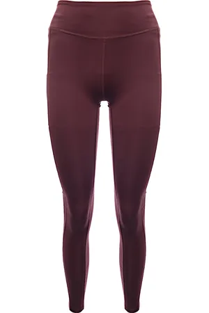 Columbia WoMens Burgundy Training River Tight Leggings - - Size X-Small