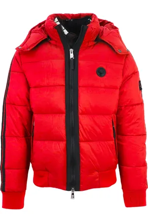 Philipp Plein Mens Padded Taped Sleeve Jacket Polyamide - Size Medium