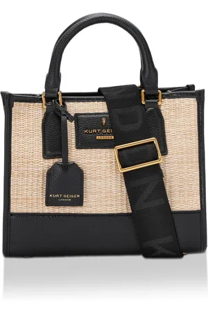Kurt Geiger Womens Kgl Sm Chiswick Tt Raffia Bag - - One Size