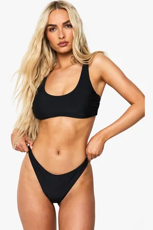 Boohoo Womens Swimwear Essentials Bikini Brief - - Size 8 UK