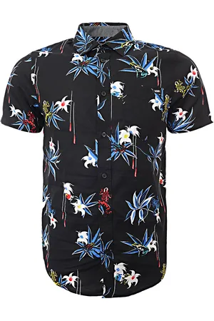 Vans Mens Dart Floral short sleeve shirt in - Size X-Small
