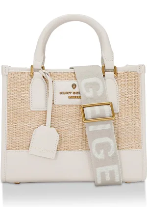 Kurt Geiger Womens Kgl Sm Chiswick Tt Raffia Bag - - One Size