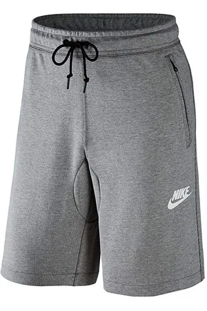Nike Mens Fleece Shorts With Zip Pockets Cotton - Size Small