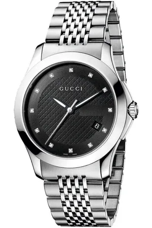 Gucci YA126405 G-Timeless Black Dial Mens Watch - - One Size