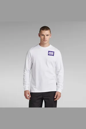 G-Star Mens G-Star RAW GS RAW Back Graphic T-Shirt - Cotton - Size X-Small